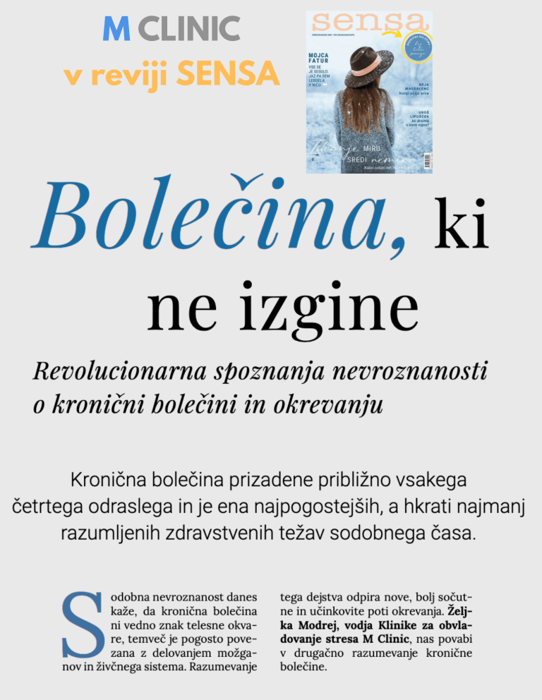 Nevroplastična bolečina; Kronična bolečina