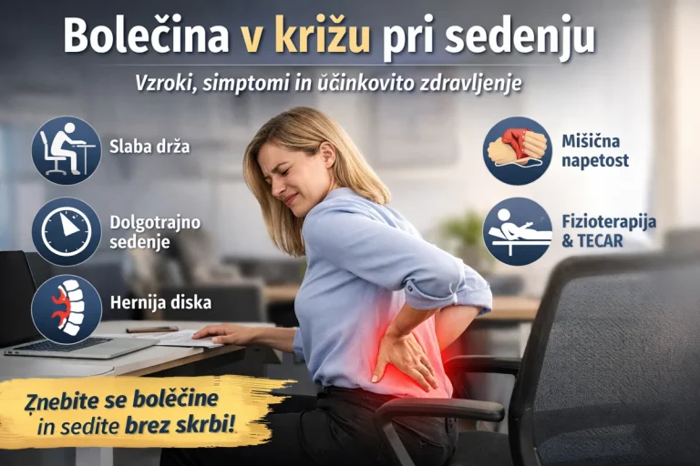 Bolečina v križu pri sedenju